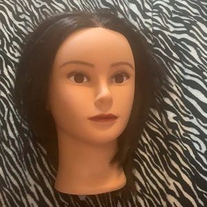 maniquí heat natural hair